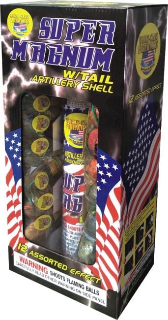Super Magnum Artillery Shell with Tail