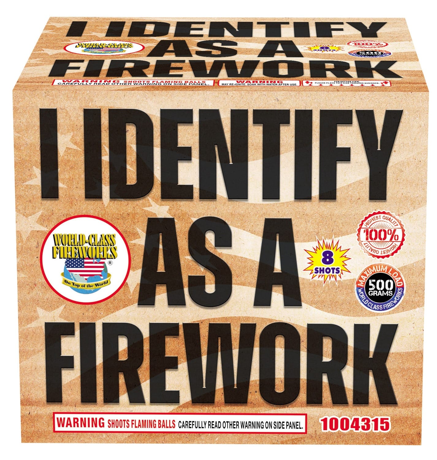 I Identify As A Firework