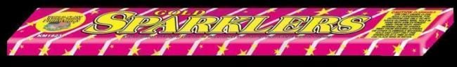 10″ Gold Metal Sparklers