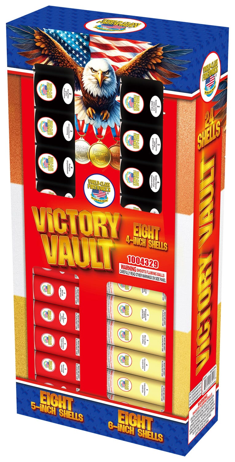 Victory Vault Artillery Shell Kit- 4″ 5″ 6″ Reloadable Canister Shells